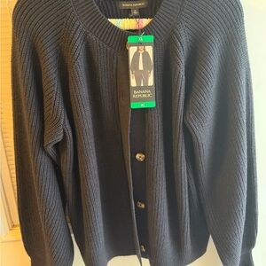 Banana Republic Women's Black Cardigan